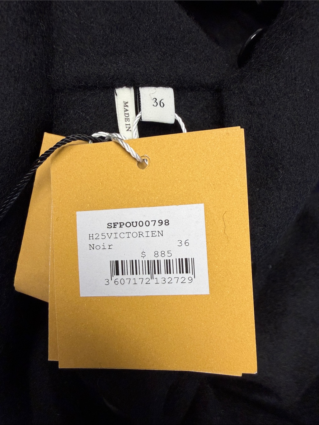 Victorien Wool Scarf Jacket — image 6 of 6